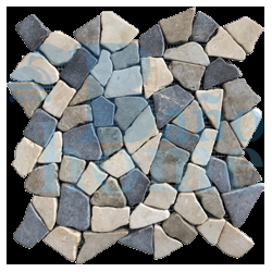 Mosaico decorativo de pared o suelo Bañohome